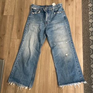 Like new Abercrombie flare jeans!